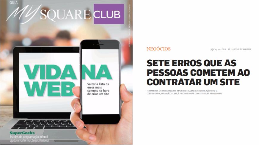 A Saiteria é o destaque da edição do mes de Outubro da Revista My Square