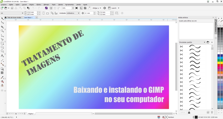 Baixando e Instalando o GIMP no seu computador Baixando e Instalando o GIMP no seu computador